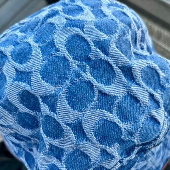 Coach Accessories - Denim Coach Bucket Hat